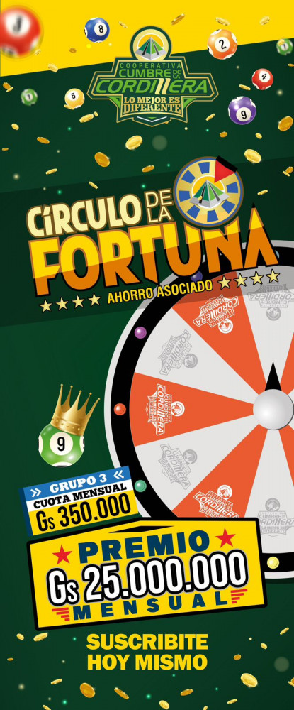 Estamos completando el G3 del Círculo de la Fortuna
